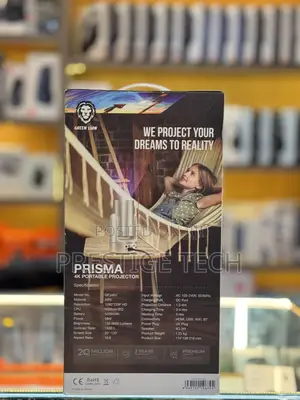 Green Lion Prisma Projector With Inbuilt Battery