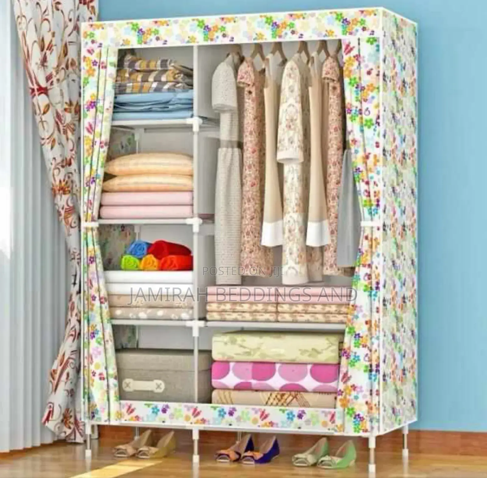 2column Metallic Wardrobe