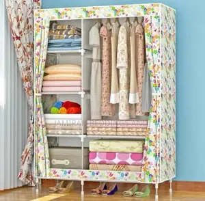 2column Metallic Wardrobe