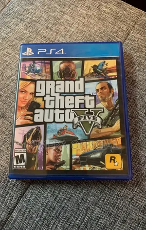 Photo - Gta 5 Game Cd For Playstation 4