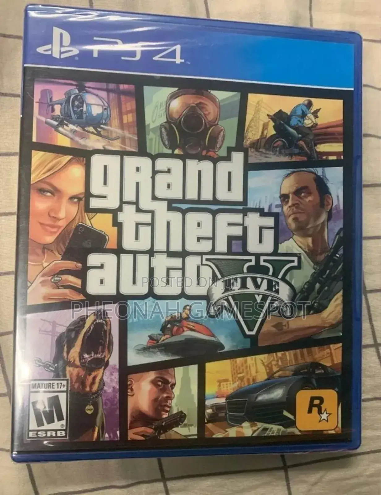 Gta 5 Game Cd For Playstation 4