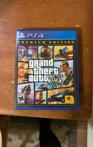 Gta 5 Game Cd For Playstation 4