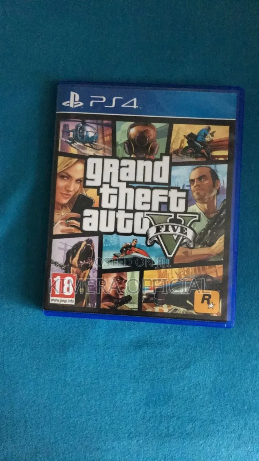 Gta 5 Game Cd For Playstation 4