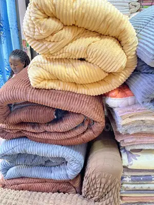 Coral or Velvet Bedcover With 2 Pillowcases and 1 Bedsheet