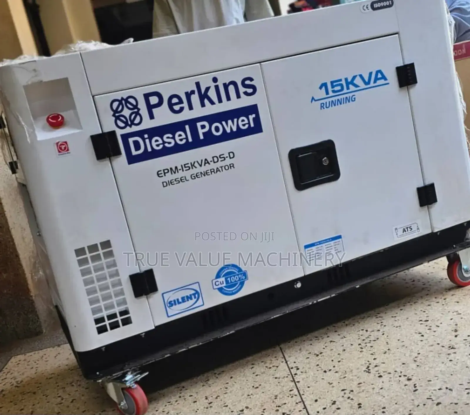 15 Perkins Generator Silent