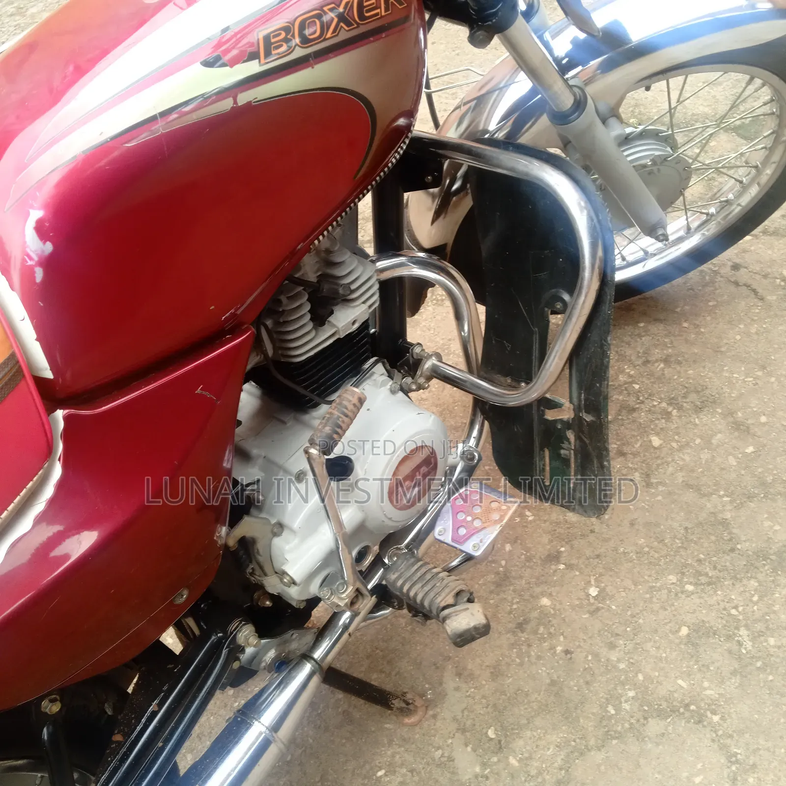 Bajaj Boxer 2024 Silver