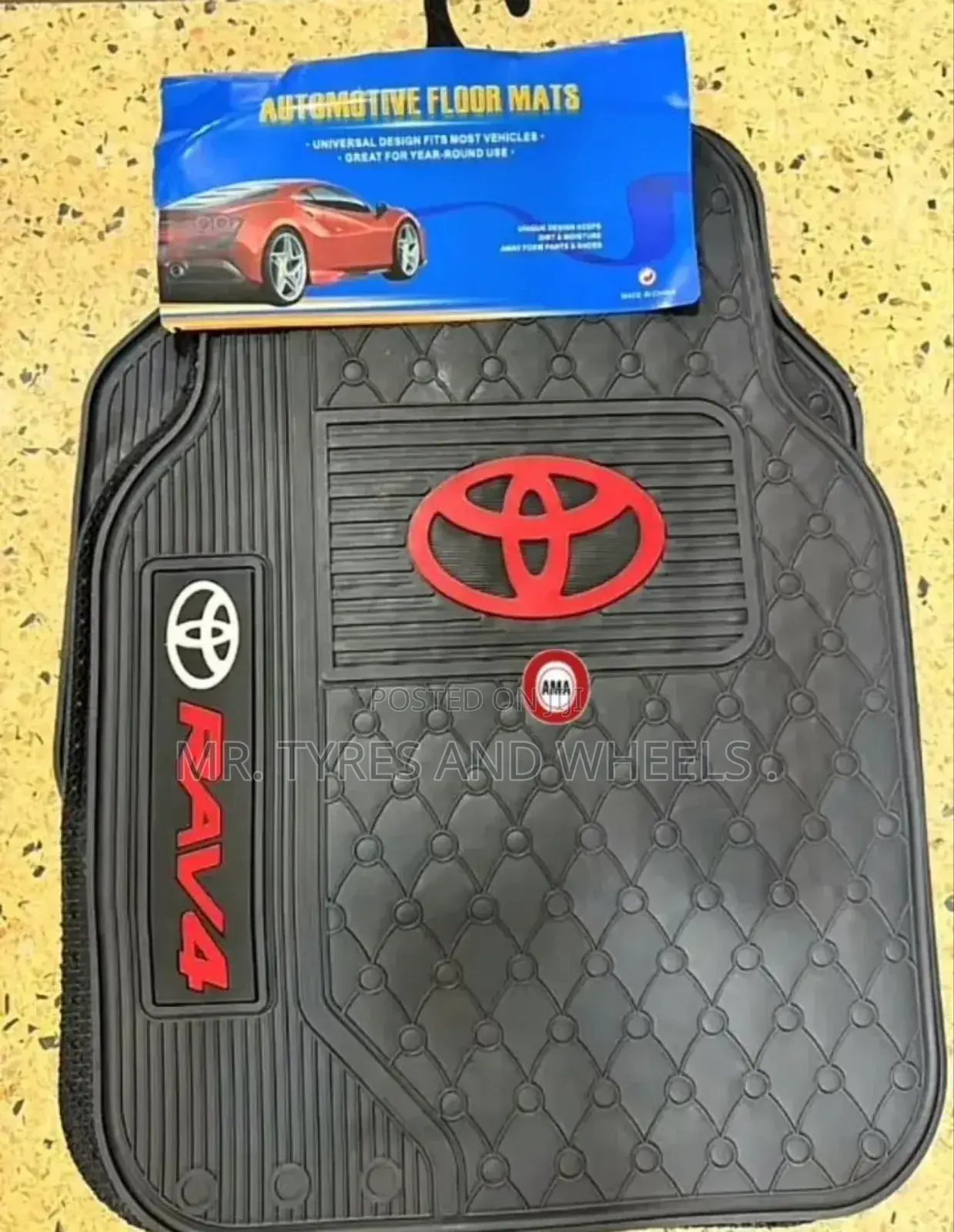 The Car Carpets for Toyota Rav4 the Race Begins.