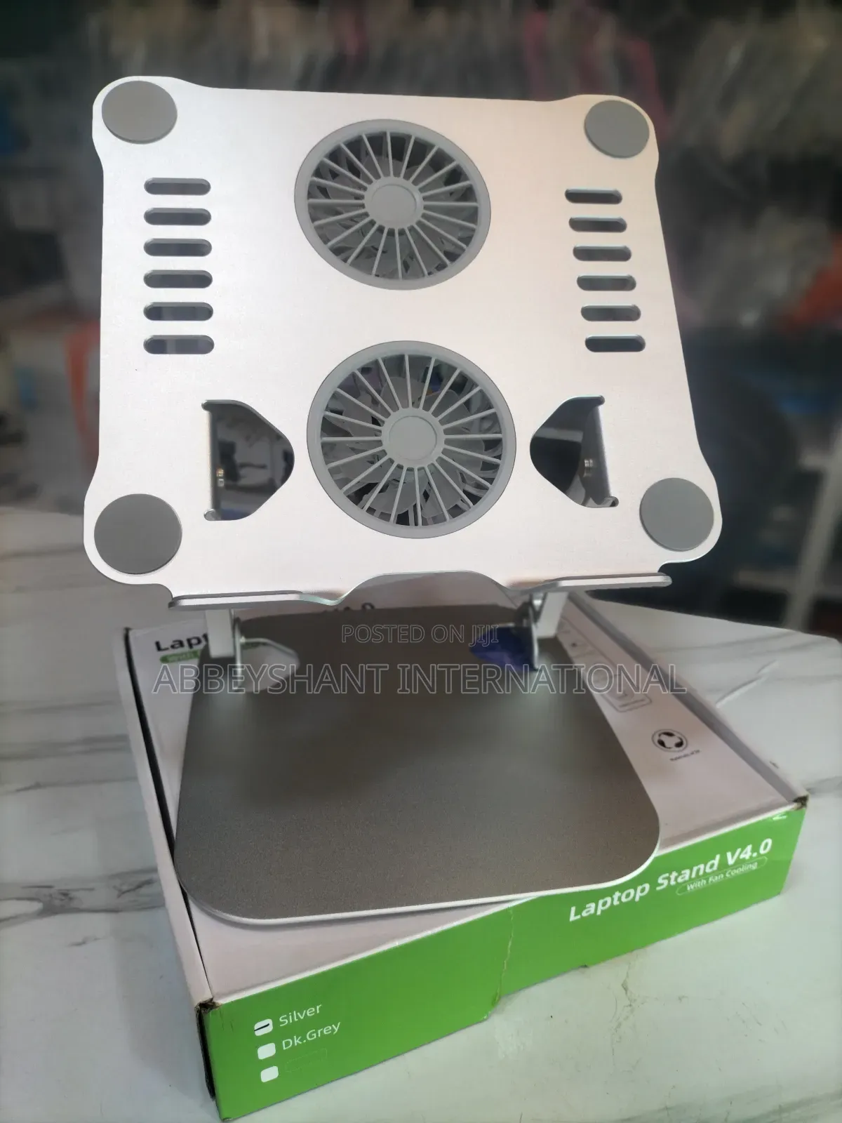 Laptop Stand With Cooling 2 Fan /Aluminum Laptop Stand