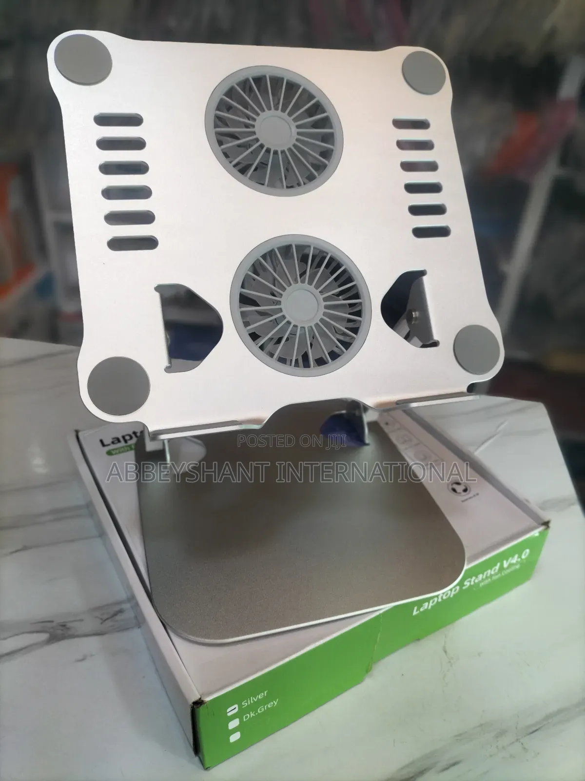 Laptop Stand With Cooling 2 Fan /Aluminum Laptop Stand