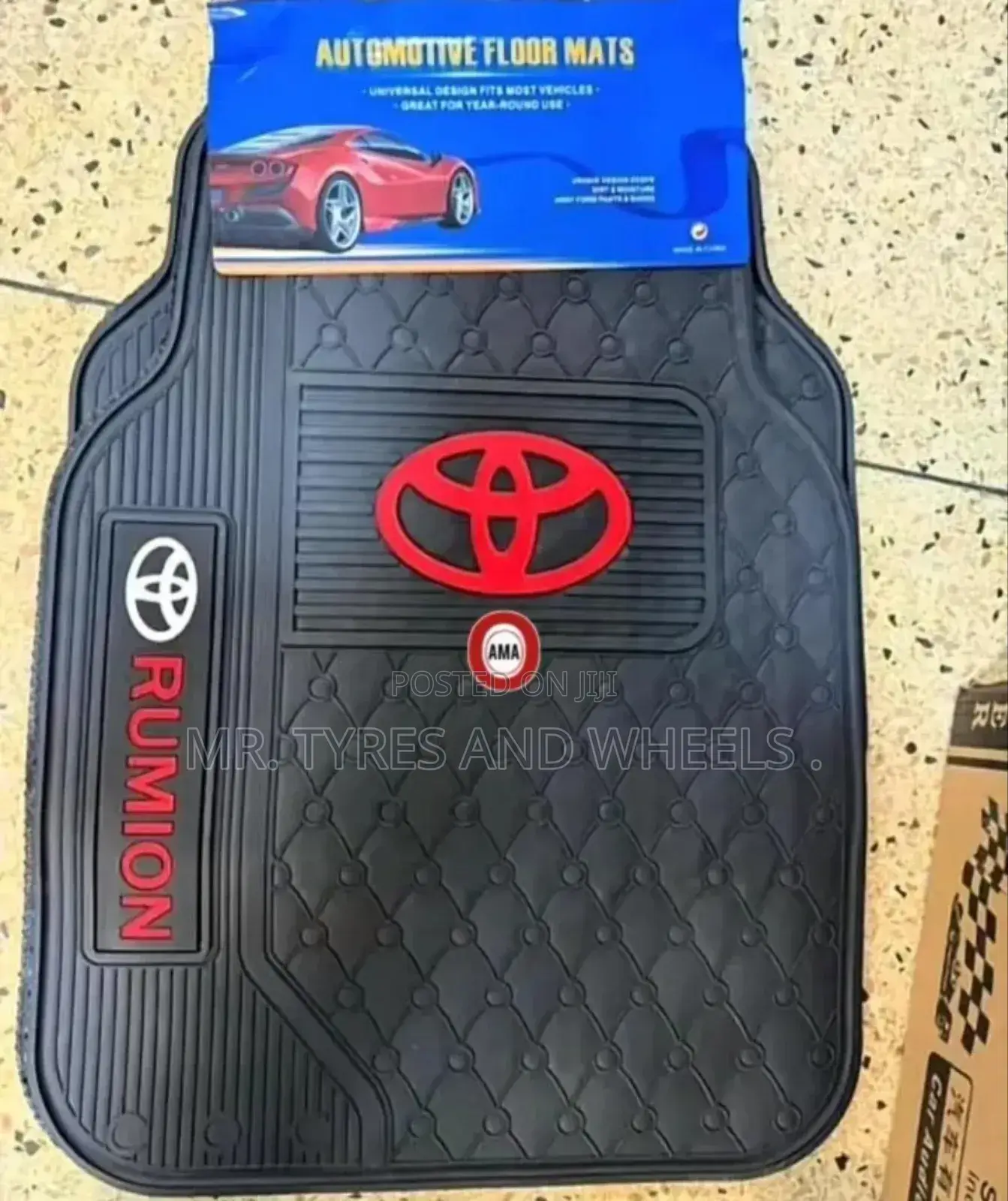The Floor Mats for Toyota Rumion. Try It U Will Appreciate 