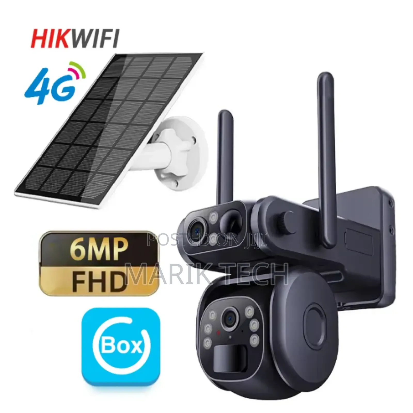 Outdoor Security Camera System Hd Solar Ubox Dual Lens
