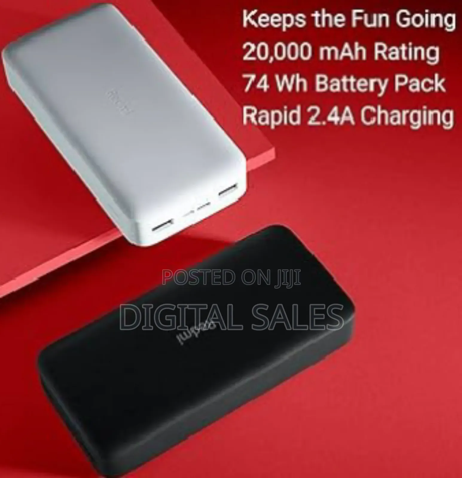 Xiaomi Redmi Power Bank 20000mah