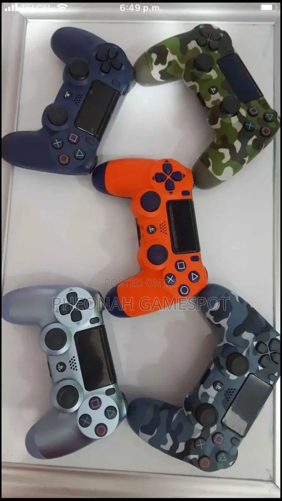 Brand New Ps4 Controllers (Game Pads) Available Only 75000