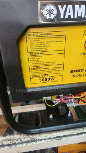 Key Start Yamaha Generator
