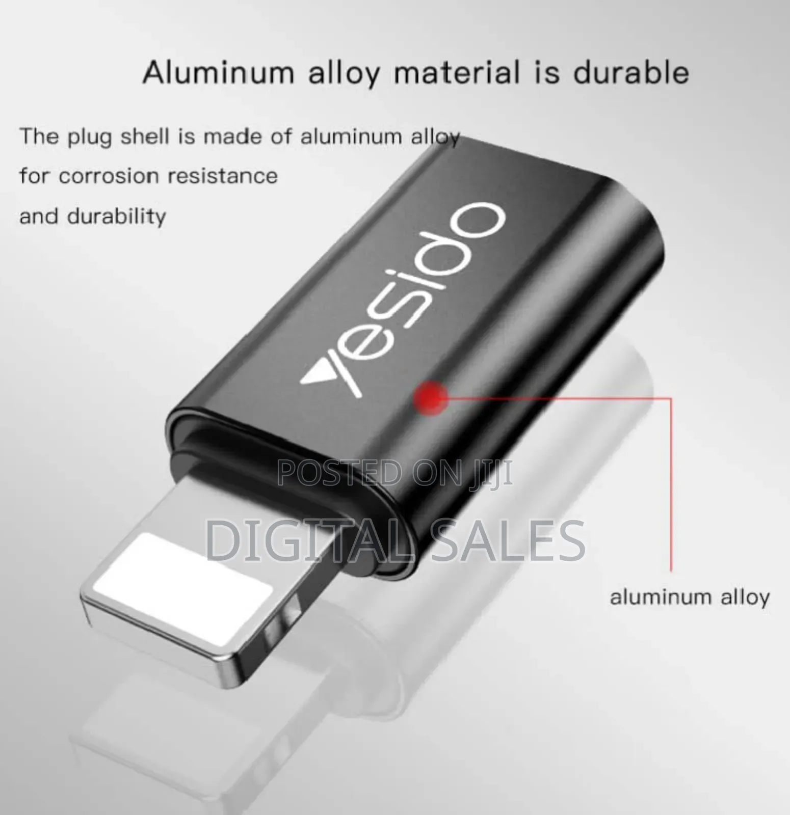 Gs03 Yesido for Ip Using Adpater for Ip to Usb Otg Adapter