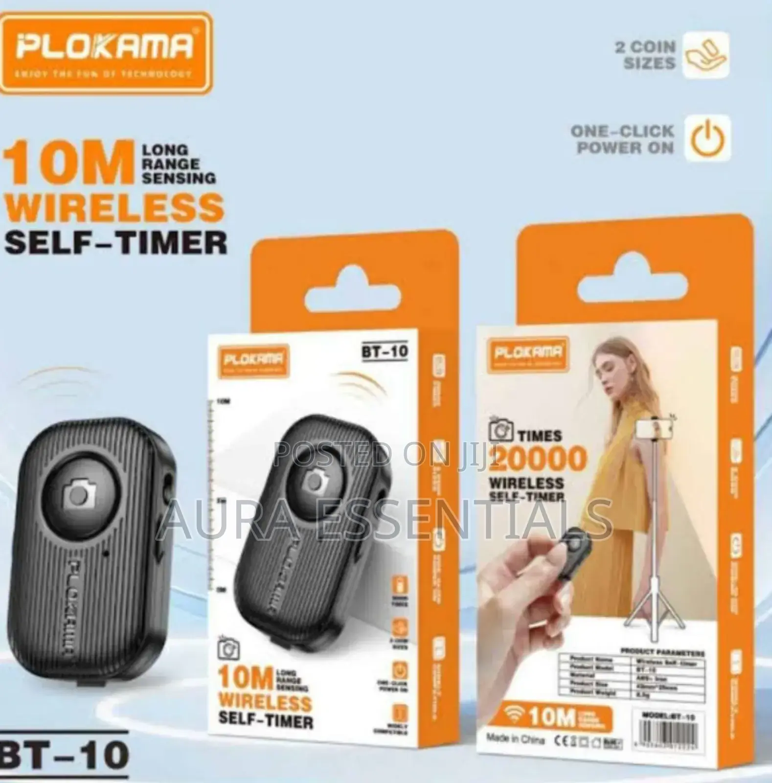 Plokama Bt10 Bluetooth Selfie Remote