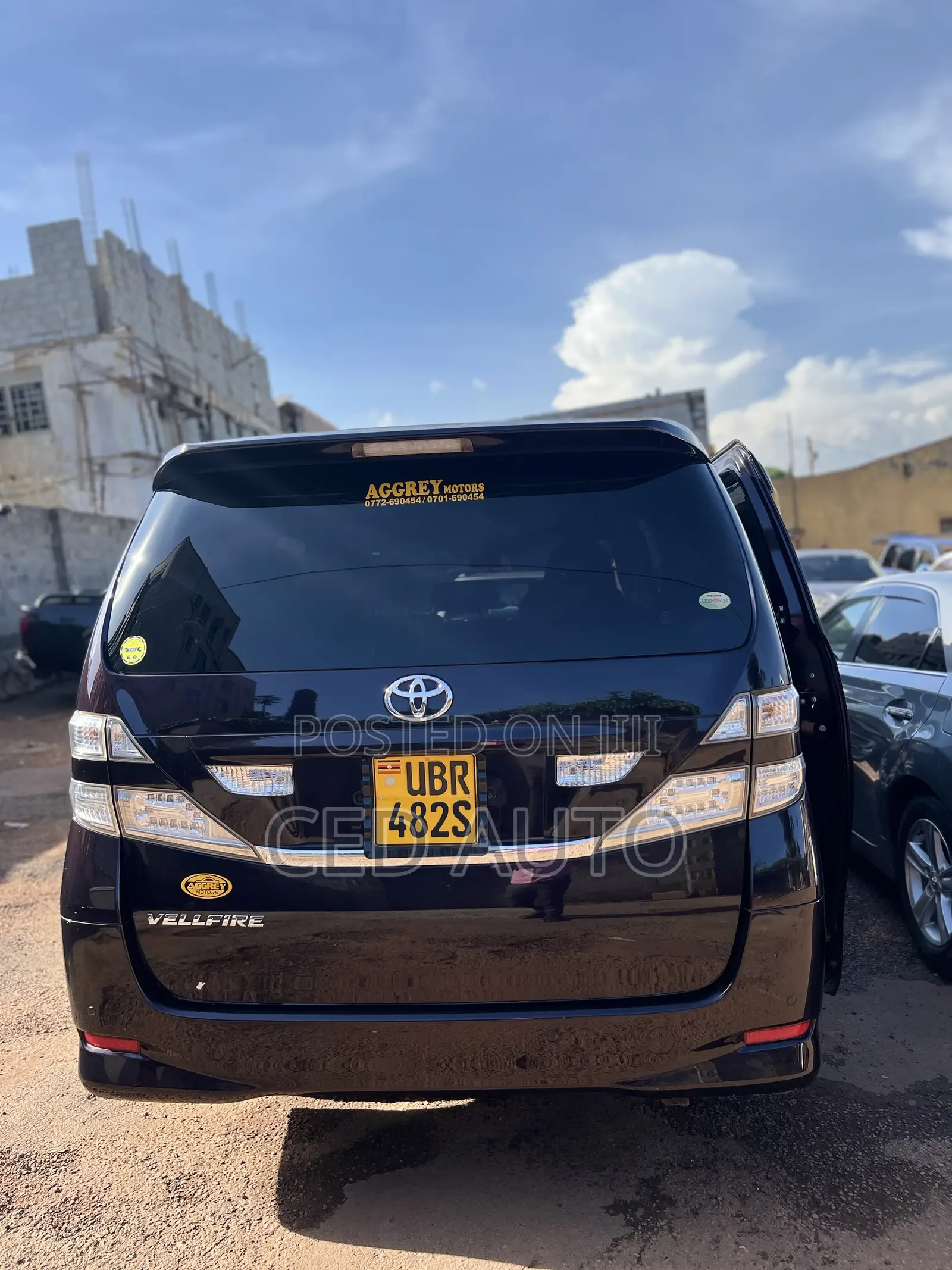 Toyota Alphard 2010 Brown