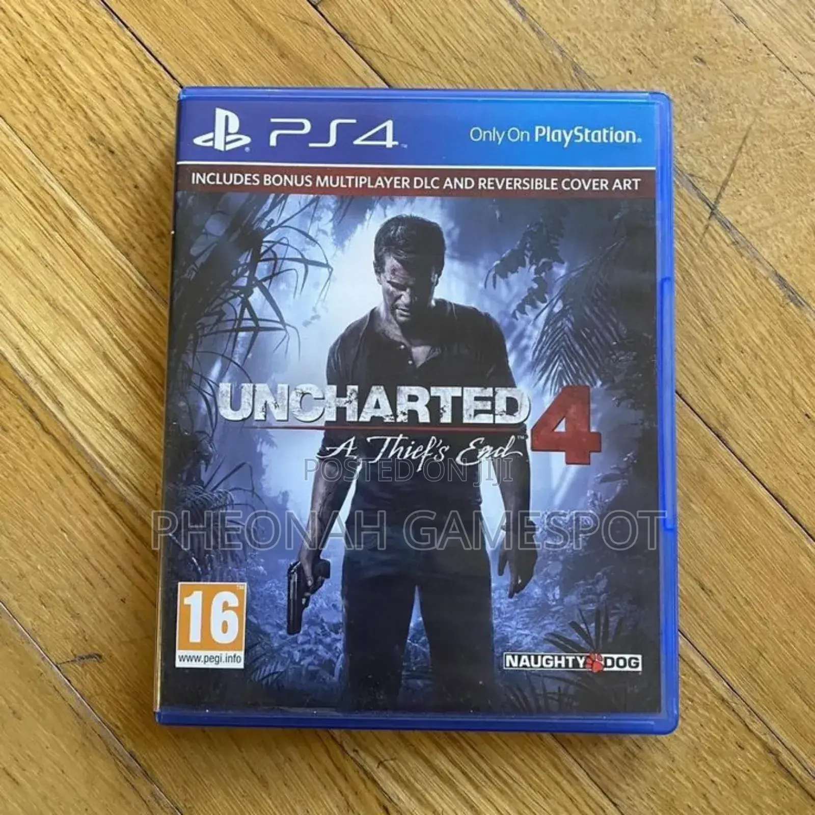 Uncharted 4 a Thief's End Game Cd for Ps4, Ps5 and Xbox