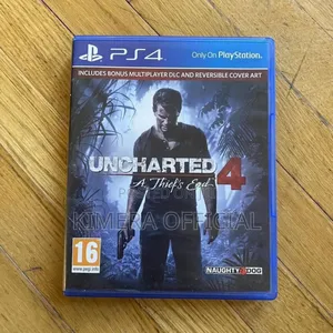 Photo - Uncharted 4 a Thief's End Game Cd for Ps4, Ps5 and Xbox