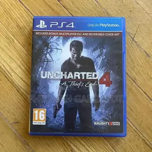 Uncharted 4 a Thief's End Game Cd for Ps4, Ps5 and Xbox