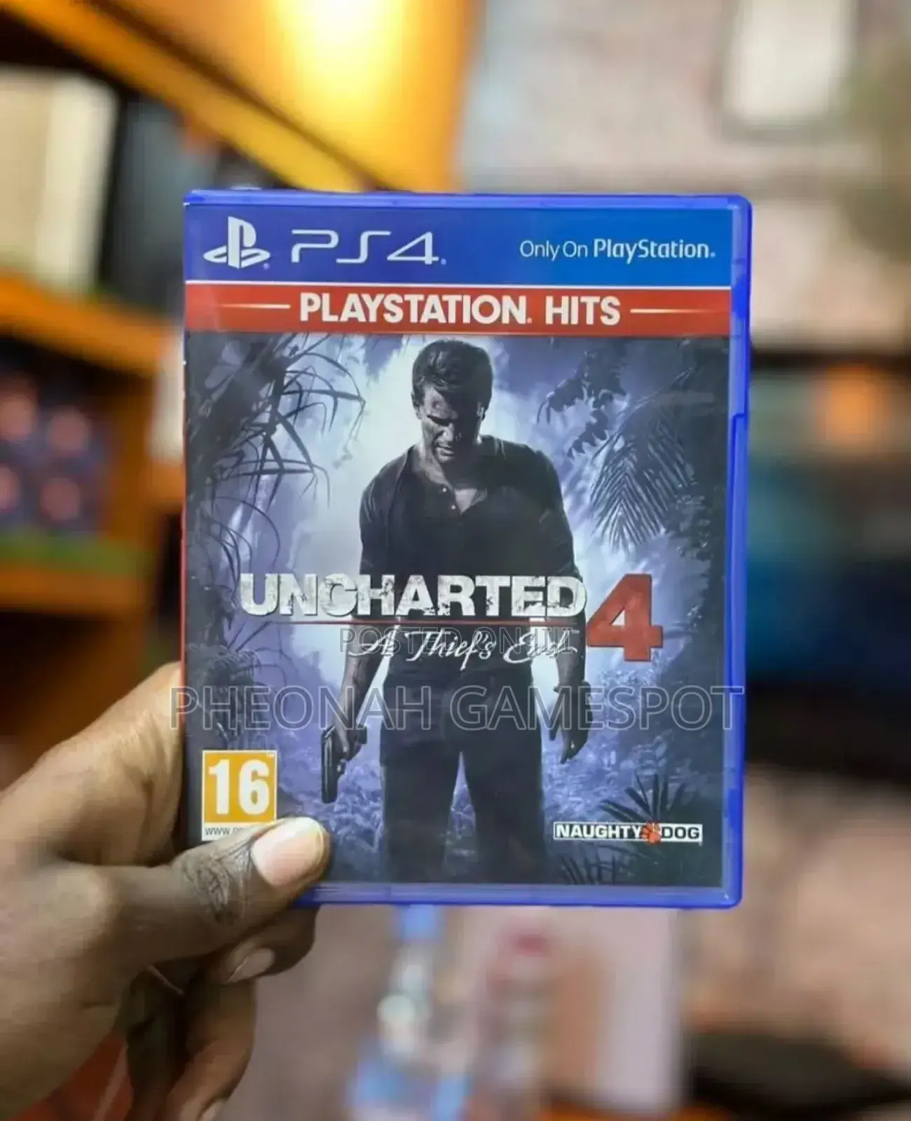 Uncharted 4 a Thief's End Game Cd for Ps4, Ps5 and Xbox