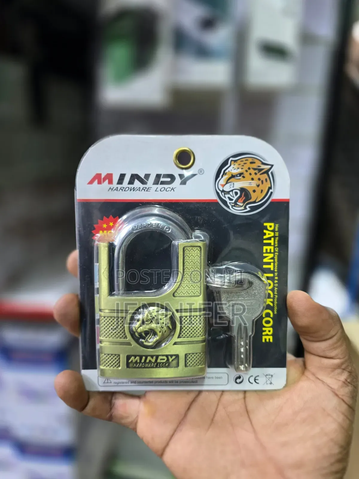 Heavy-Duty Mindy Hardware Lock