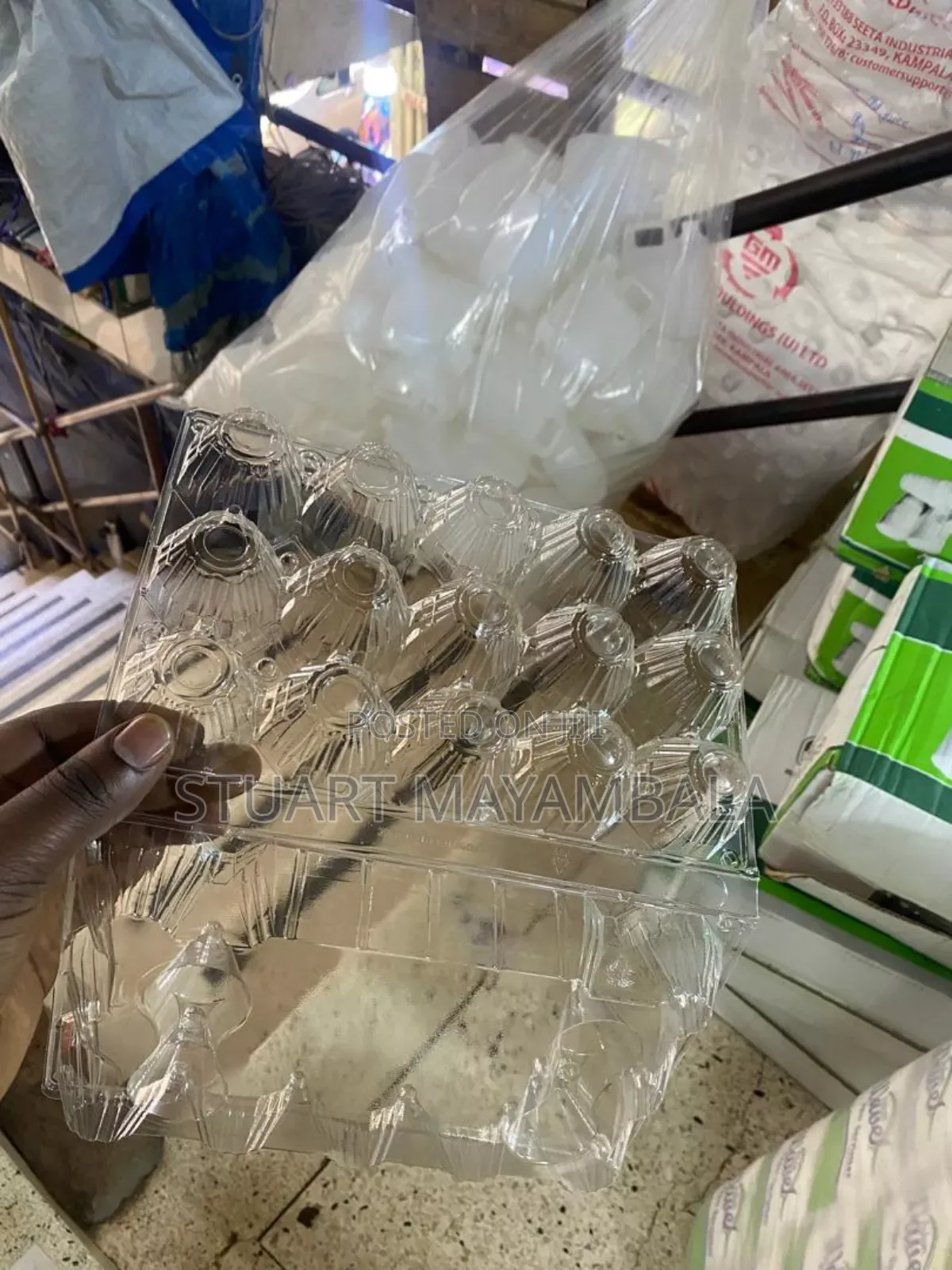 Disposable Egg Trays for 15 and 6pcs