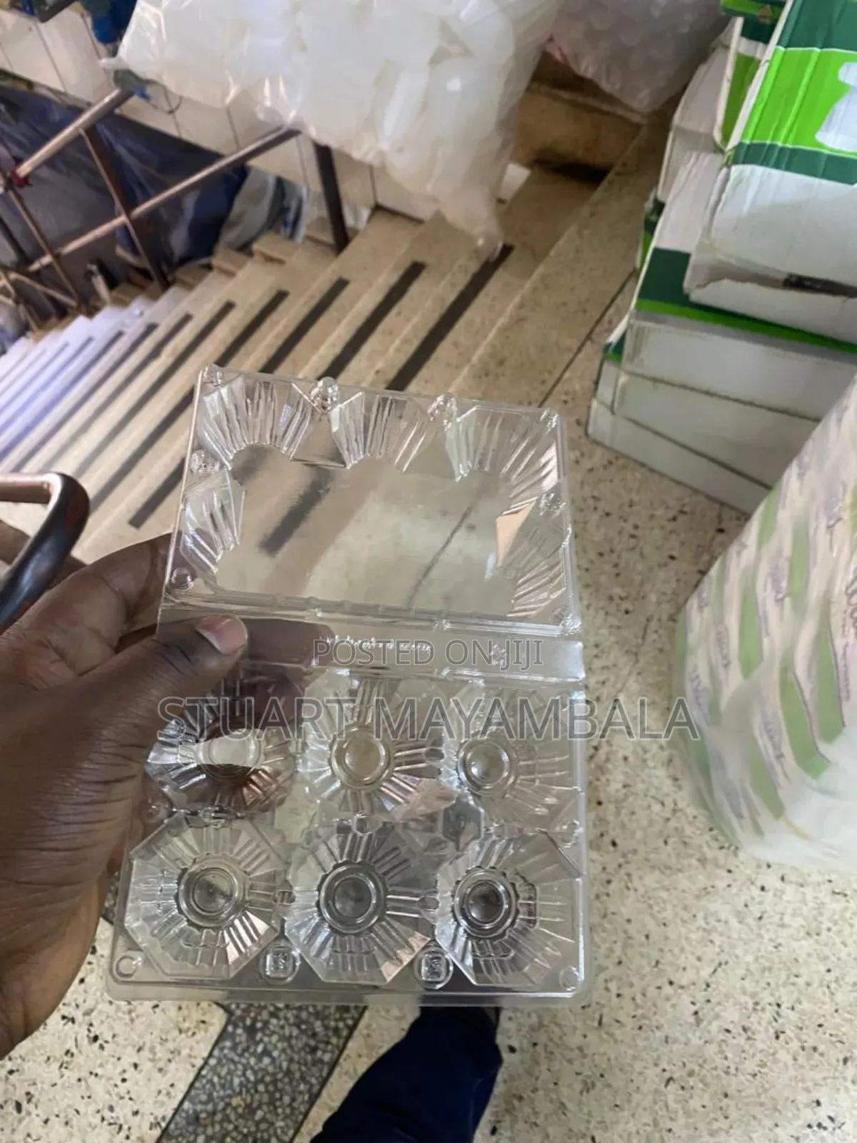 Disposable Egg Trays for 15 and 6pcs