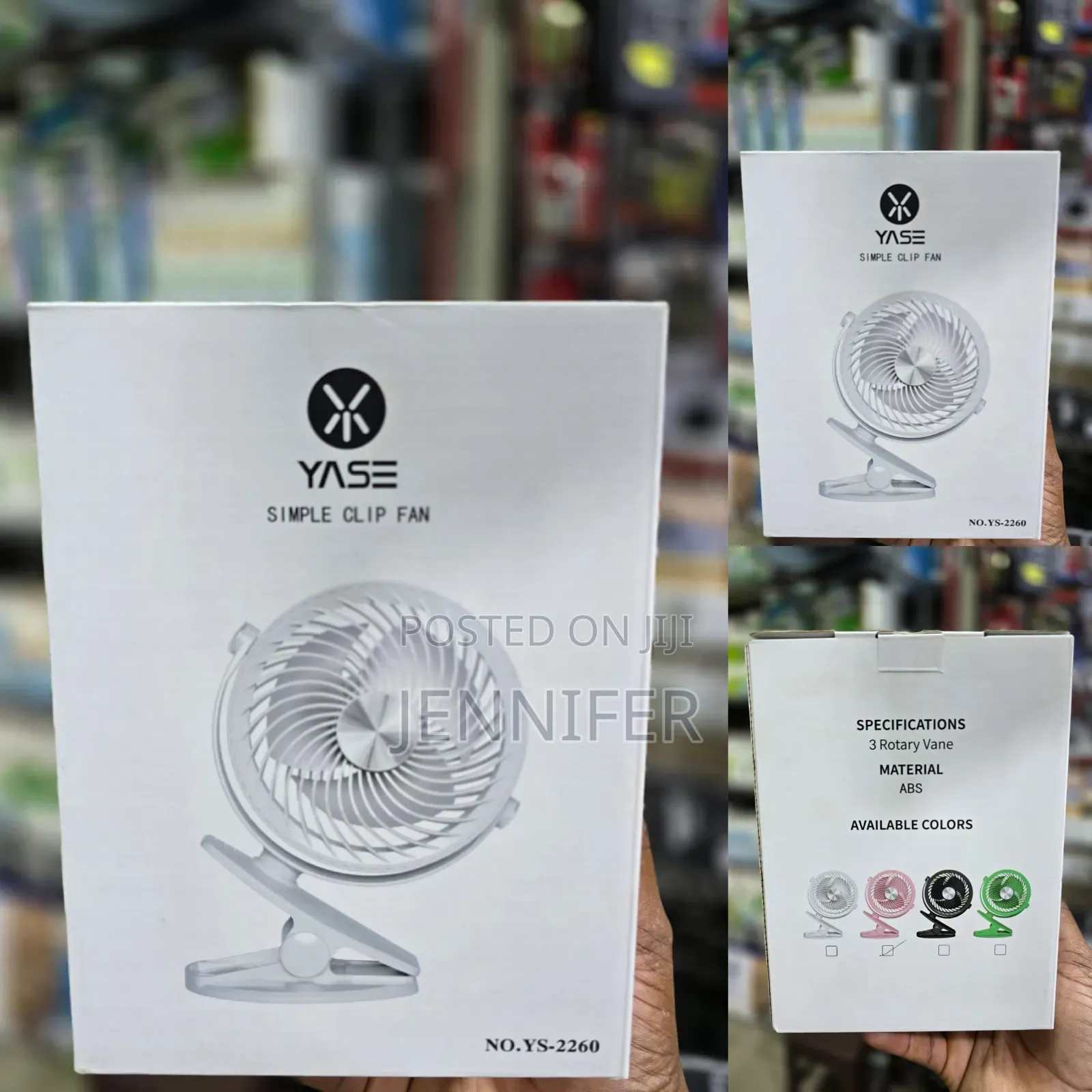 Yase Simple Clip Fan