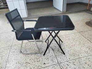 Reading Table and Fabric Chair for Office/Home Use