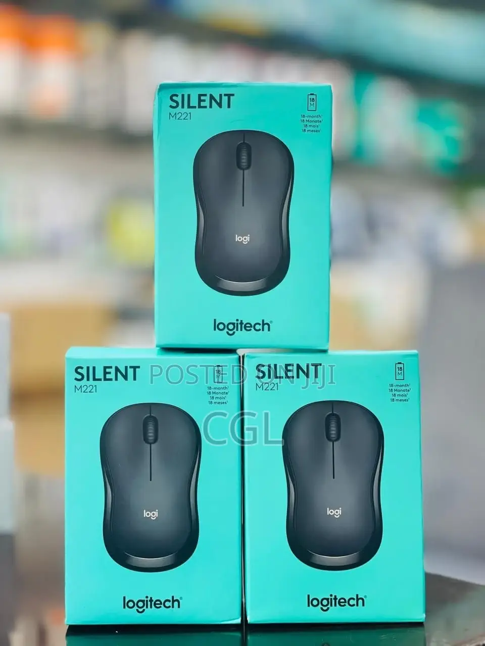 Logitech Wireless Silent Mouse M221