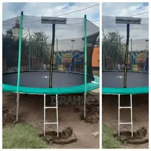 Ultrasport Brand Trampoline, Set Up Outdoors