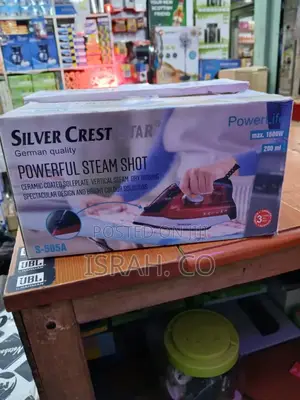 Silver Crest Star Steam Iron.