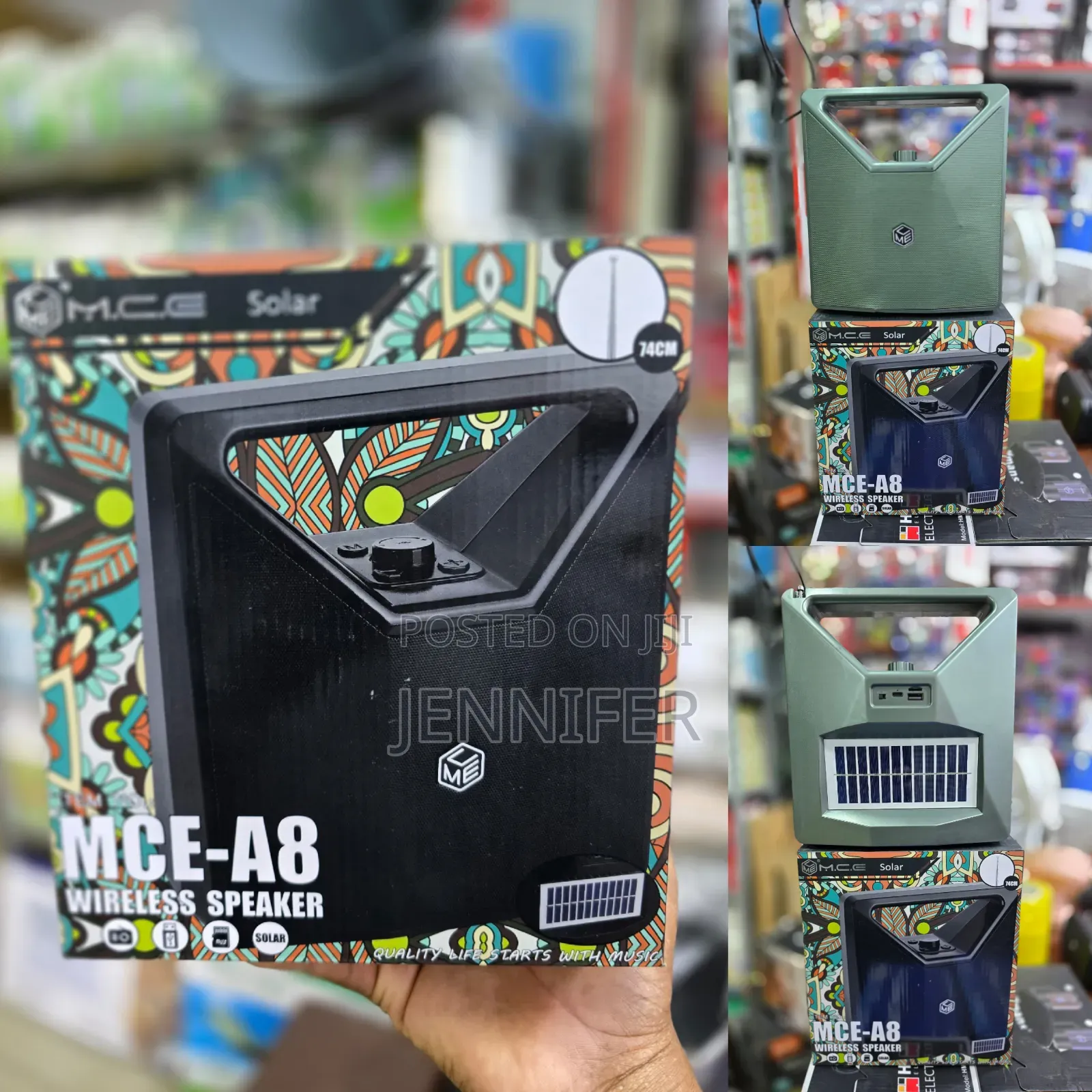 High Quality Solar McE-A8 Wireless Speaker
