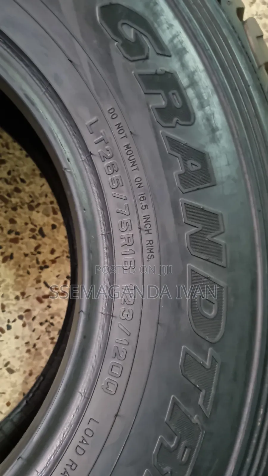 265/70r16 Dunlop Hrandtrek Good Foreign Used Tyres