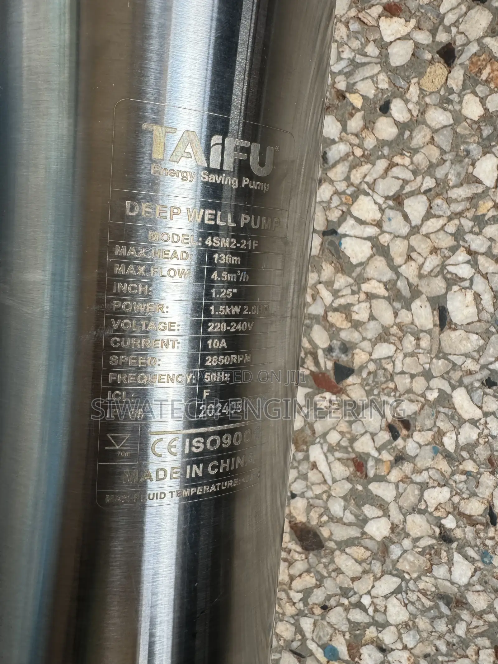 Taifu Borehole and Shallow Well Pumps With Stainless Steel