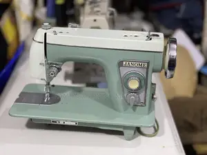 Japan Used Janome Straight Sewing Machine Complete Stand