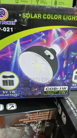 Solar-Powered Led Lamp
