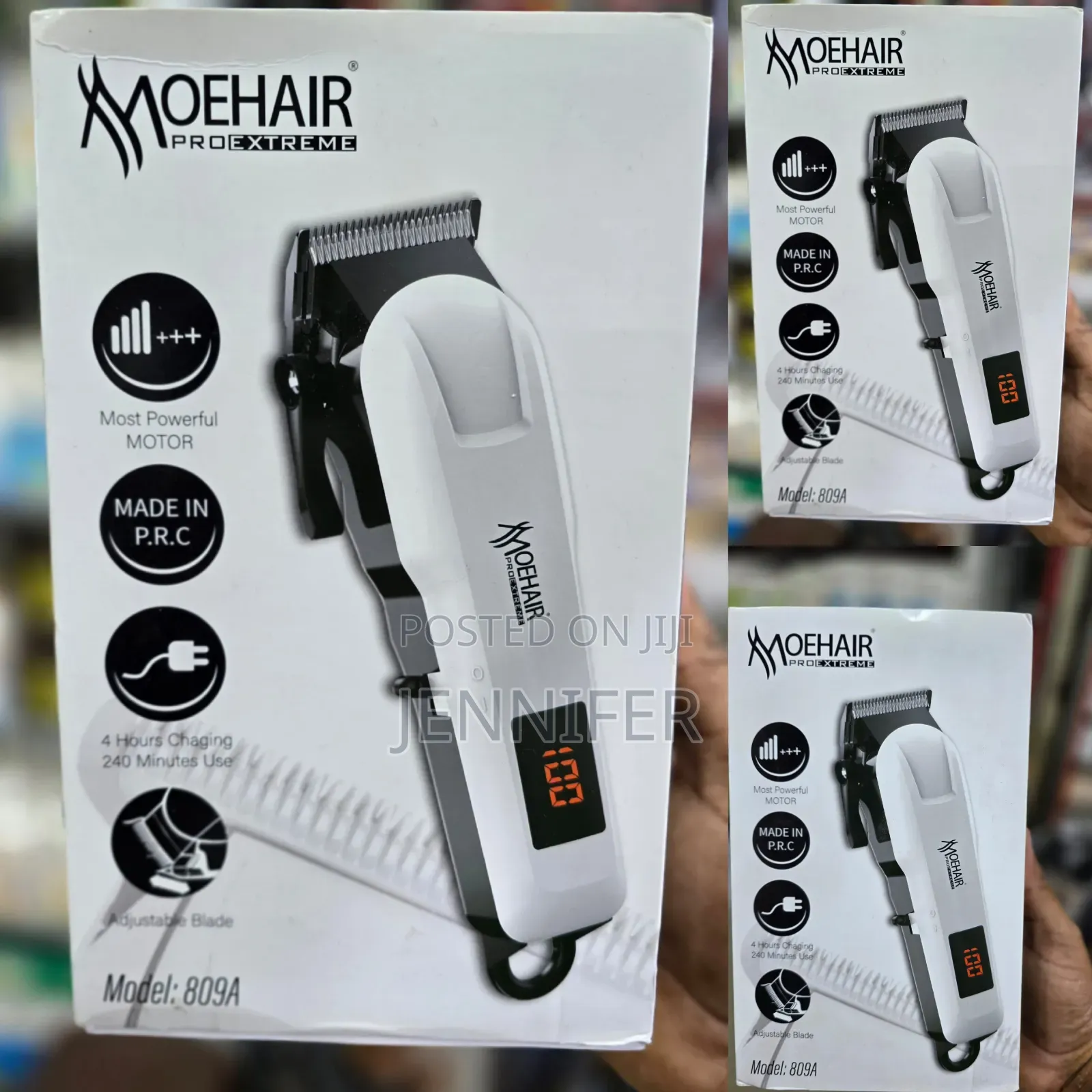 Moehair Pro Extreme Rechargeable Hair Clipper