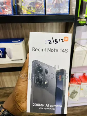 New Xiaomi Redmi Note 14S 256 GB Black