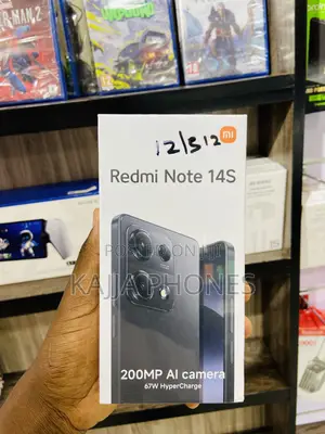 New Xiaomi Redmi Note 14S 256 GB Black