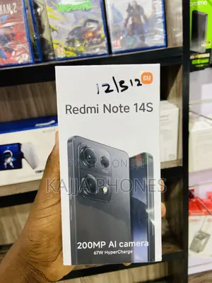 New Xiaomi Redmi Note 14S 256 GB Black