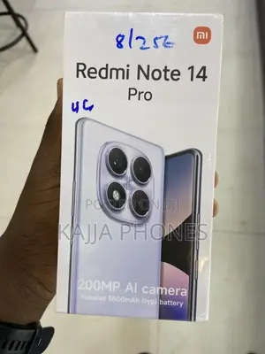 New Xiaomi Redmi Note 14 Pro 256 GB Black