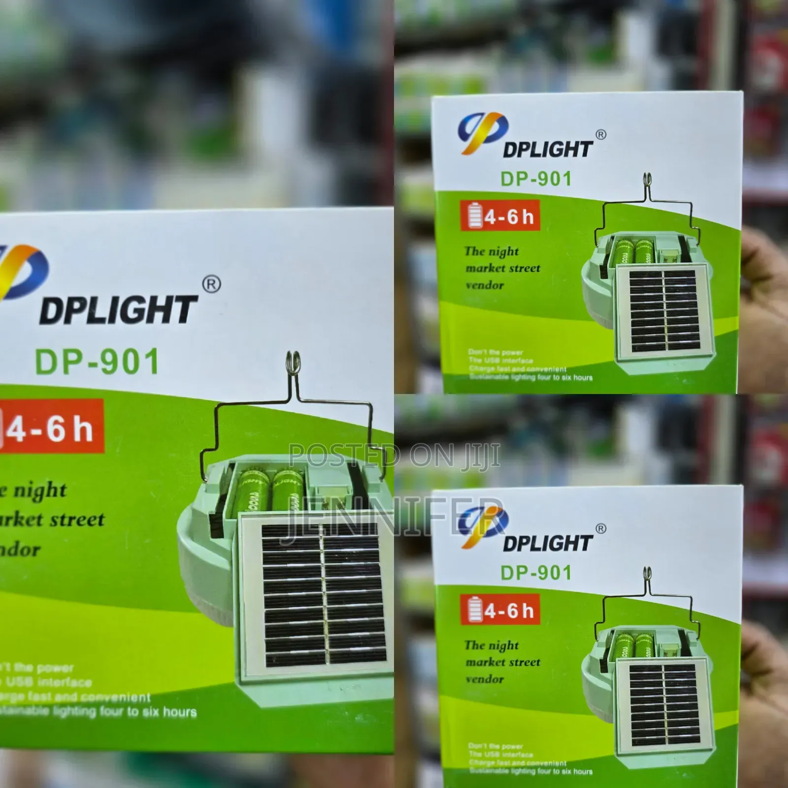 Dp Battery/Solar Light Lamp Dp-901