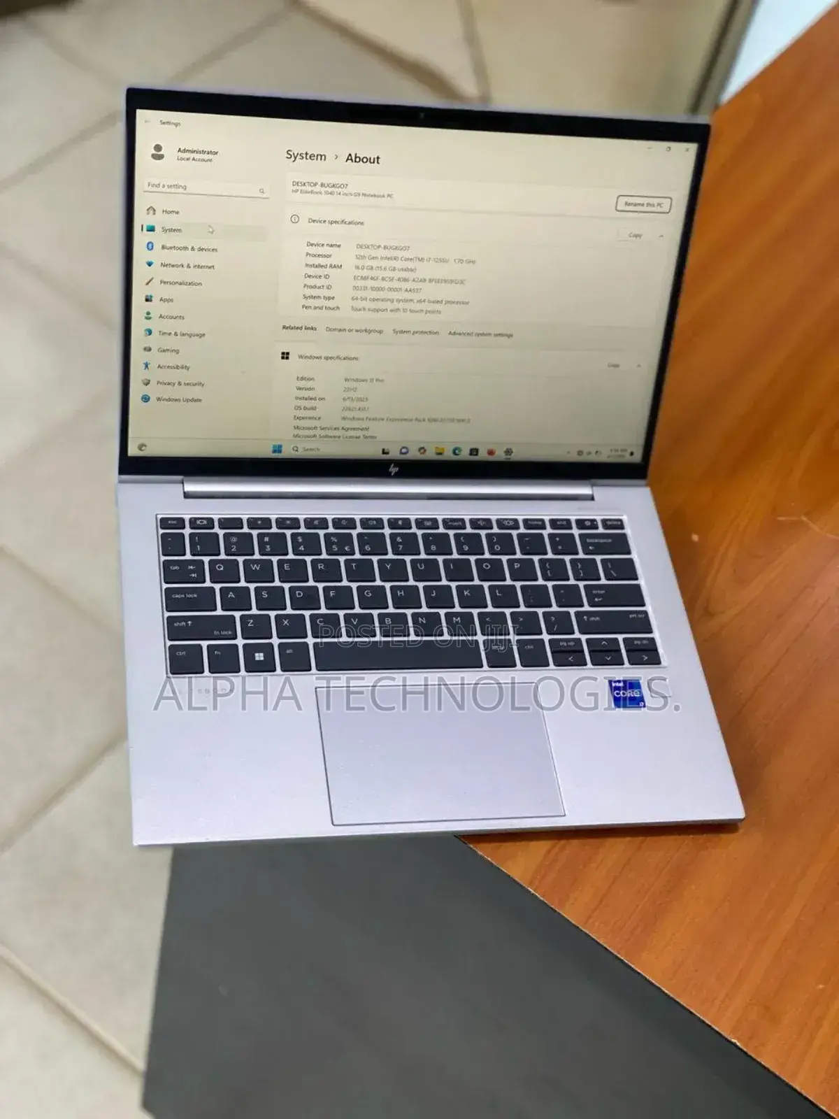 Laptop HP EliteBook 840 G8 16GB Intel Core I7 SSD 512GB