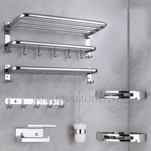 6 Piece Bathroom Organiser Set