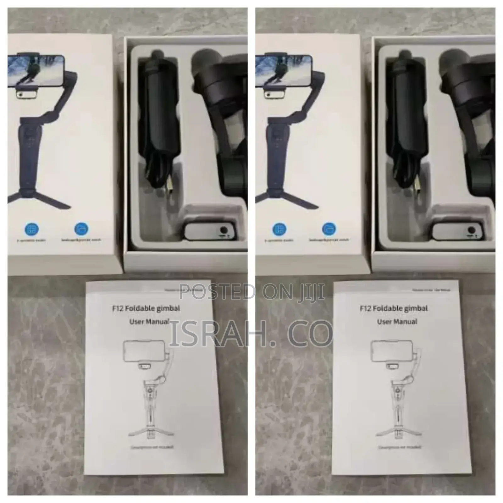 3-Axis Foldable Gimbal Stabilizer for Smartphones