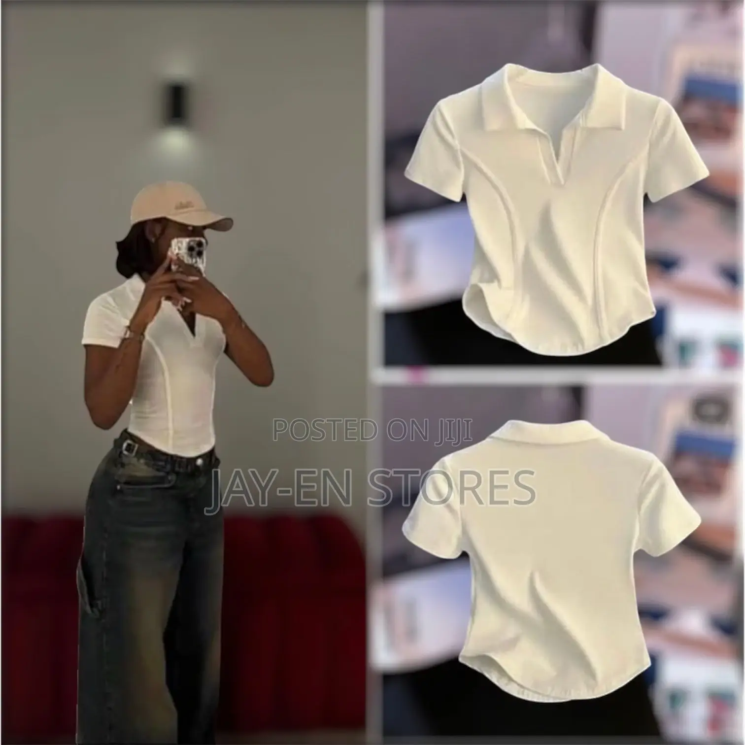 Plain White Classic Top