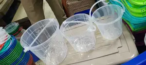 Plastic Clear Buckets