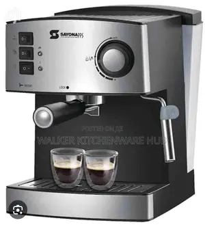 1.6l Sayona Espresso, Cappuccino, Latte Maker Machine –